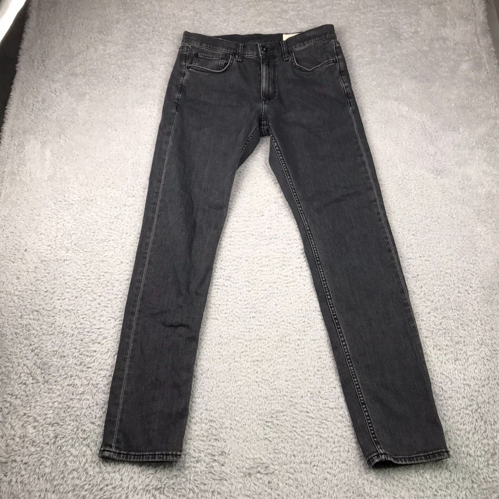 Rag & Bone Jeans Mens 30 (31x21) Summit Gray Fit 2 Slim Stretch Denim Pants